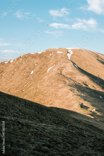 Sonnenuntergang Berge Tessin