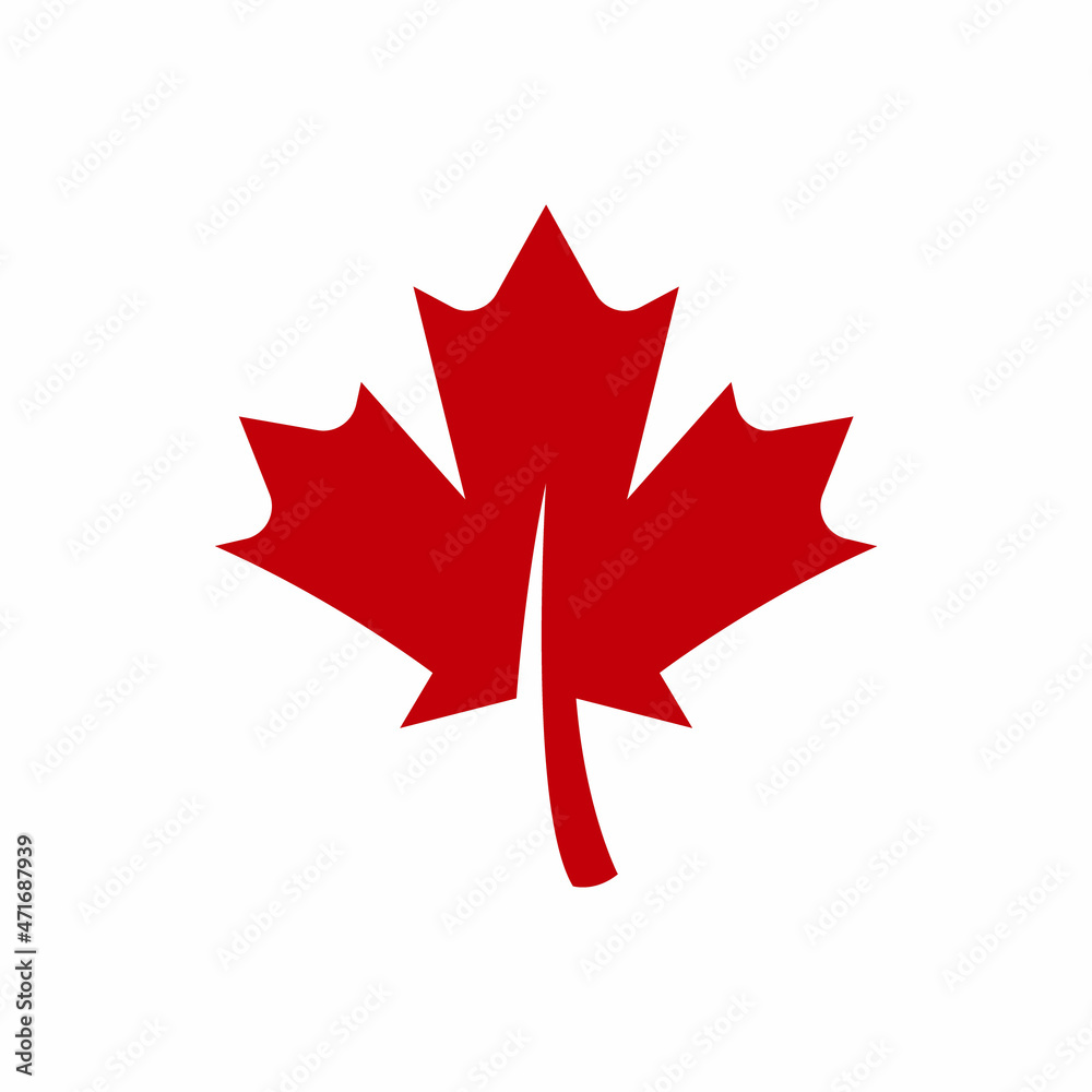 maple leaf vector icon maple leaf vector icon