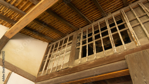 松陰神社の古い日本家屋