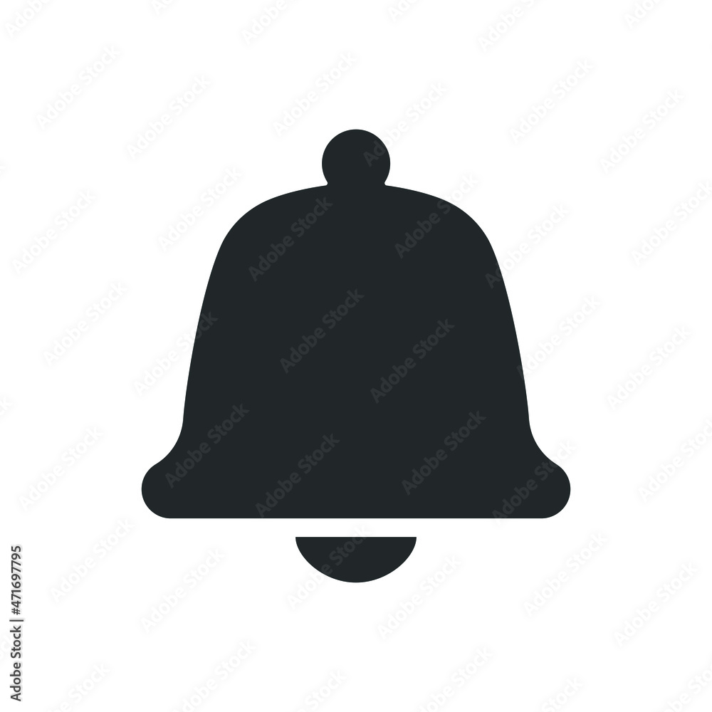 notification icon. Ringtone icons for apps like youtube, alert ringtone or subscriber alarm symbol notification icon. Ringtone icons for apps like youtube, alert ringtone or subscriber alarm symbol