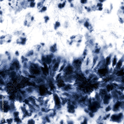 Tie dye shibori seamless pattern. Abstract texture.