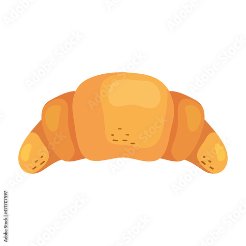 delicious croissant bread