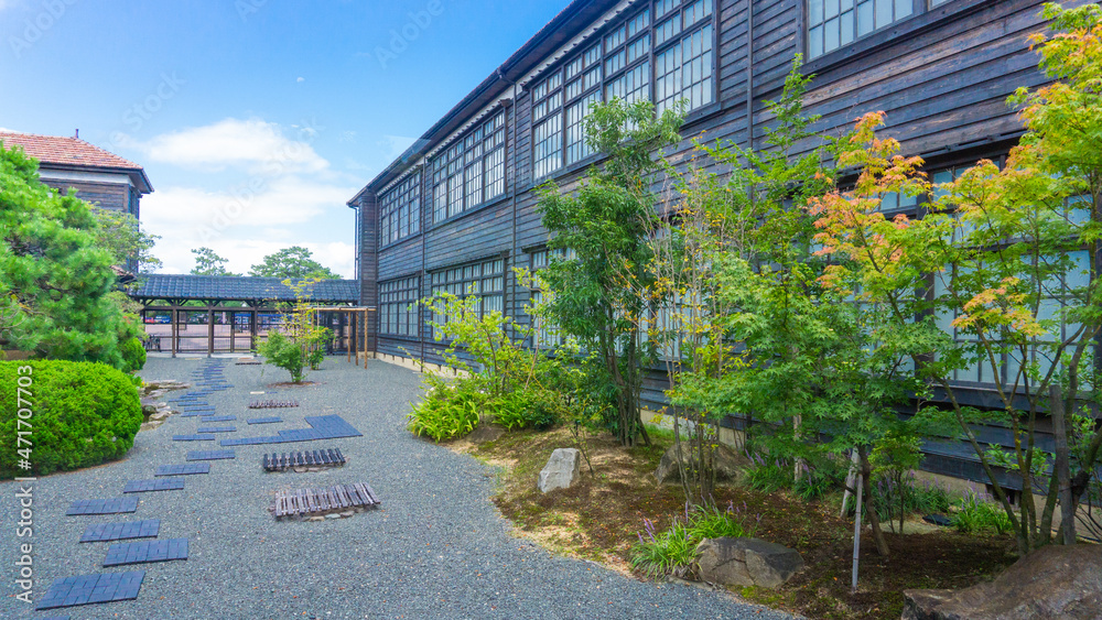 Obraz premium 山口県萩市 萩明倫学舎