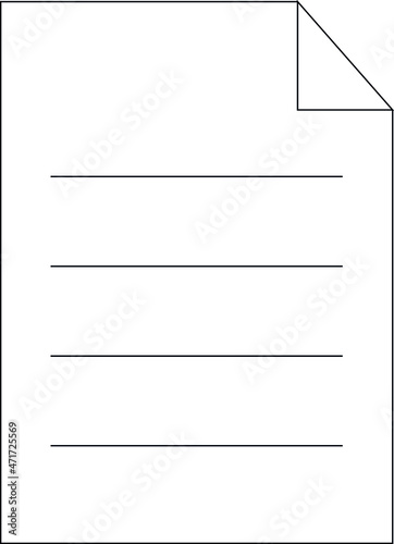 elearning icons document and file