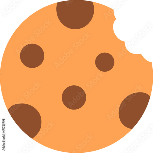 food icons cookies and biscuit