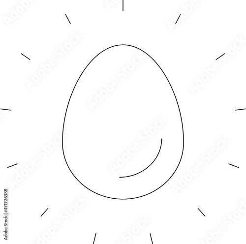 easter icons easter egg and easter day