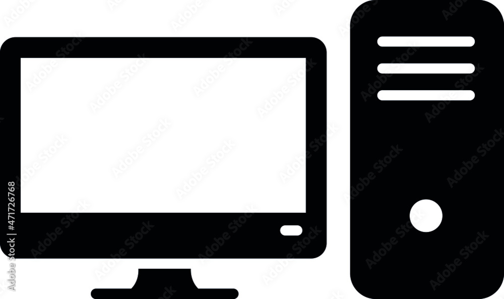 device and hardware icons computer and monitor device and hardware icons computer and monitor