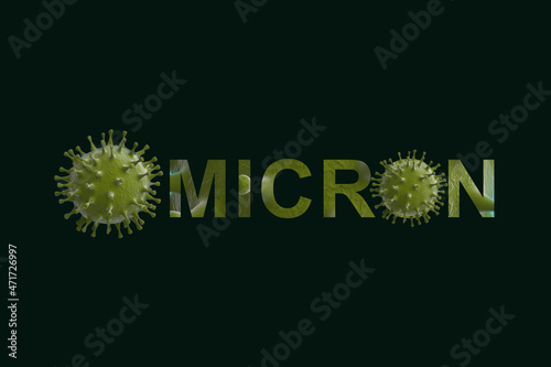 Omicron a new South African variant ( B.1.1.529 ) of the corona virus. Concept