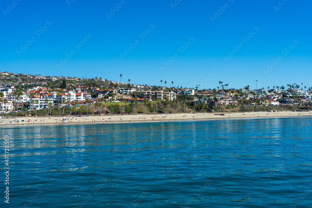 Coastal view of the Town of San Clemente, California