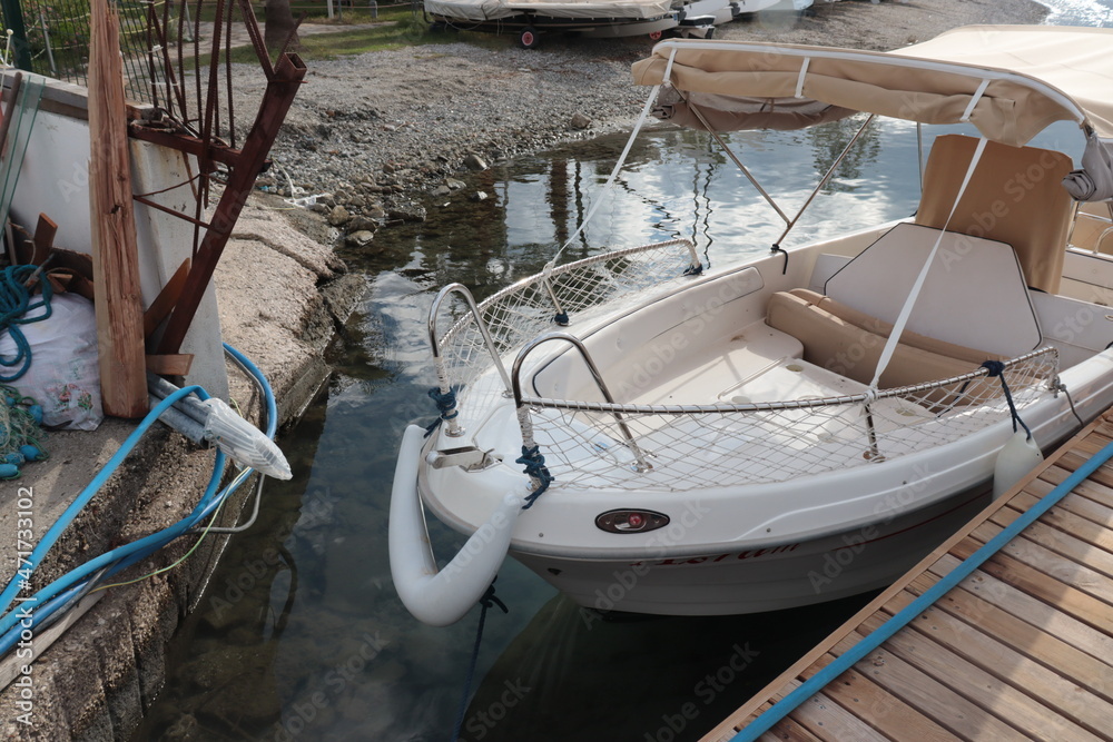 boat on the dock