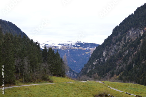  Beautiful landscape at Zillertal  photo