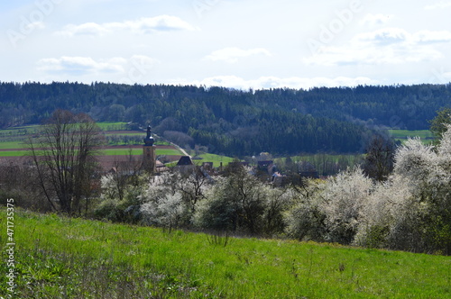  Isa to the village Osternohe in Franconia  photo