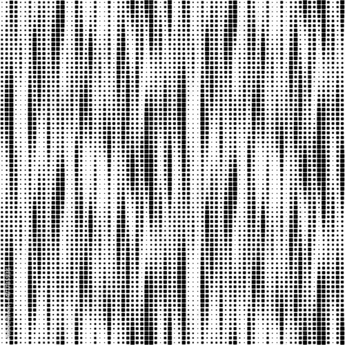 Full seamless distressed square texture pattern vector for decoration. Dirty black and white illustrator design for textile fabric print and wallpaper. Grunge model for fashion and home design.