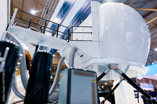 Photos Full flight simulator of series helicopter