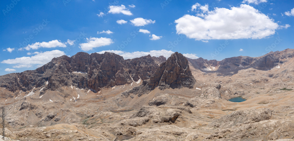 Fototapeta premium Aladaglar national park is a refuge for mountaineers.