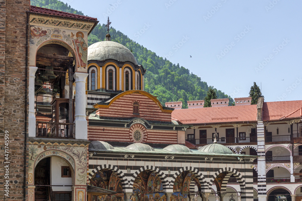 Obraz premium Monastery of Saint Ivan (John) of Rila (Rila Monastery), Bulgaria