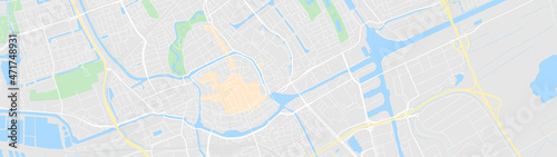 digital vector map city of groningen. You can scale it to any size.