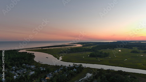 Coastal Tributary Dusk