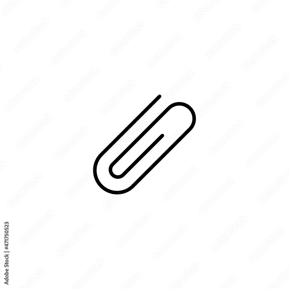 attachment icon, attachment sign vector attachment icon, attachment sign vector