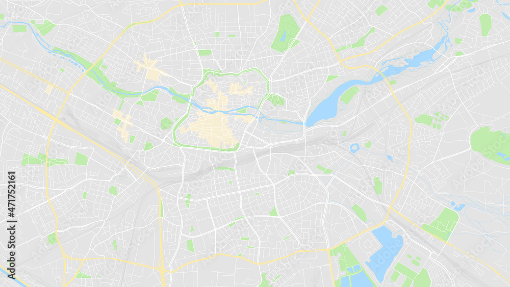 digital vector map city of NURNBERG. You can scale it to any size.