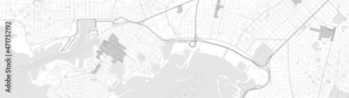 Fotografie, Obraz digital vector map city of Athens. You can scale it to any size.