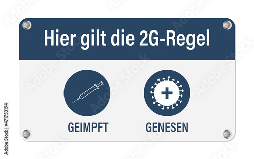 Hier gilt die 2G-Regel. Geimpft oder Genesen.