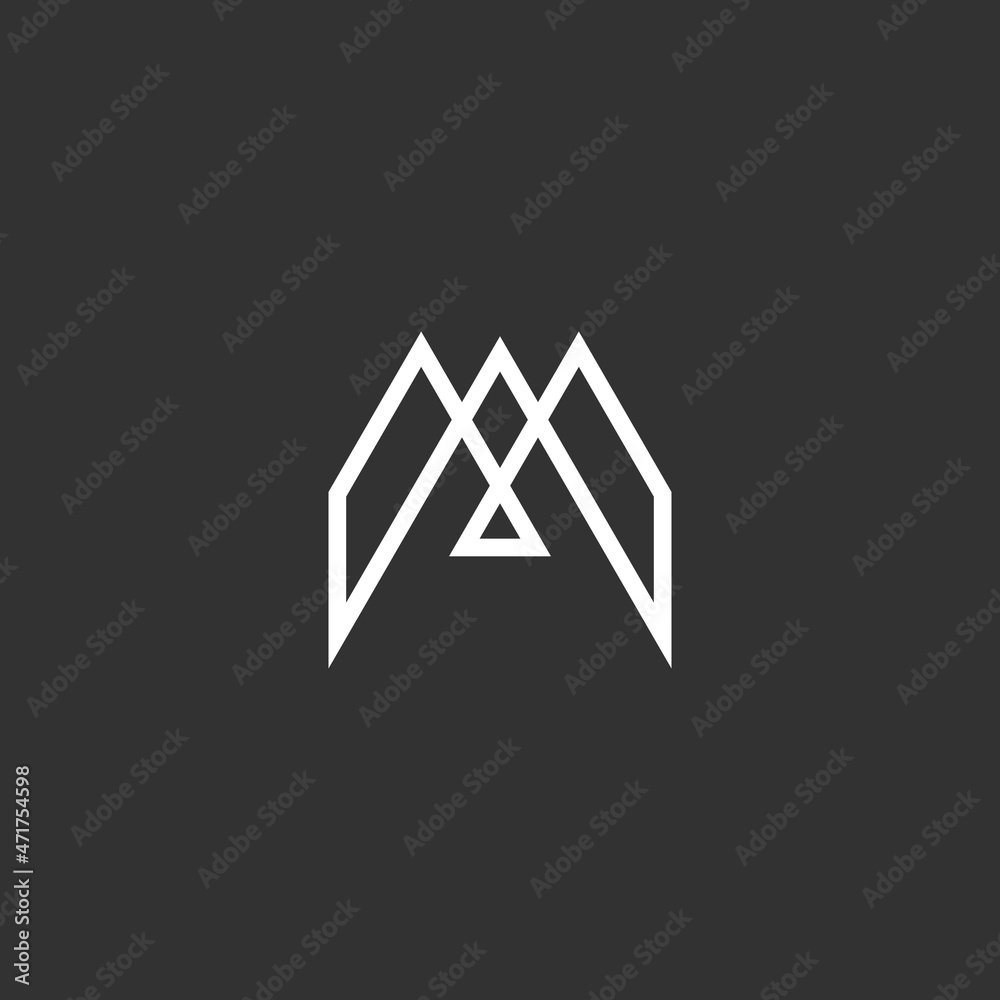 Mountain adventure logo design vector Mountain adventure logo design vector