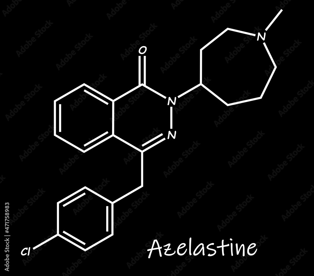 Azelastine Is An Antihistamine Used As A Nasal Spray To Treat Allergic 
