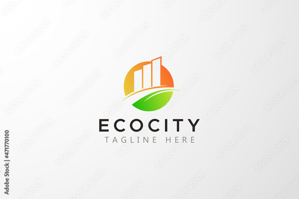 Eco City Abstract Business Logo Eco City Abstract Business Logo