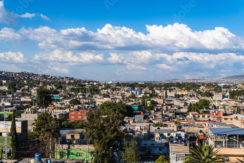 Paisaje urbano de Tulpetlac Ecatepec en el Estado de México  photo