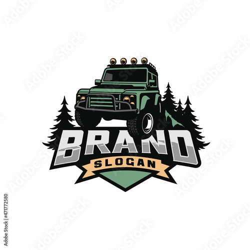 off road logo template