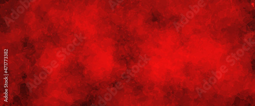 Fotografia, Obraz abstract red background vintage grunge texture, old vintage distressed bright re