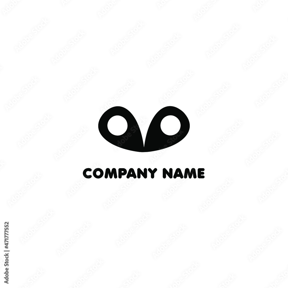 Owl location Logo For Business