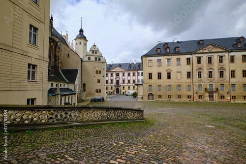 Altenburger Residenzschloss in der Skatstadt Altenburg, Thüringen, Deutschland