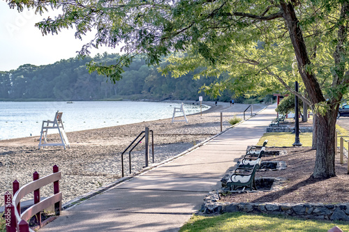 scenes around town of east greenwich rhode island and greenwich bay photo