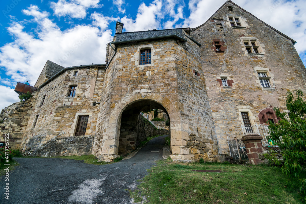 Turenne, village médiéval, est une commune française en Corrèze et région Nouvelle-Aquitaine, France.	
