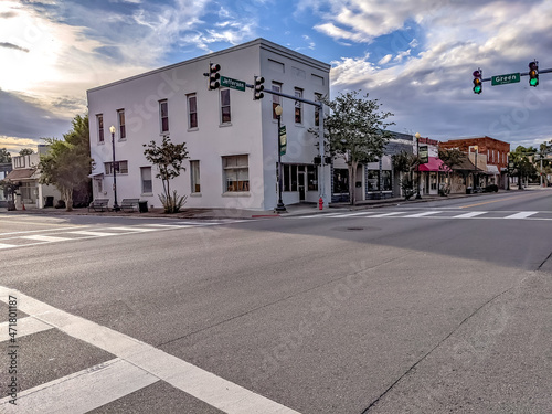 Fototapeta Naklejka Na Ścianę i Meble -  perry florida town in central florida