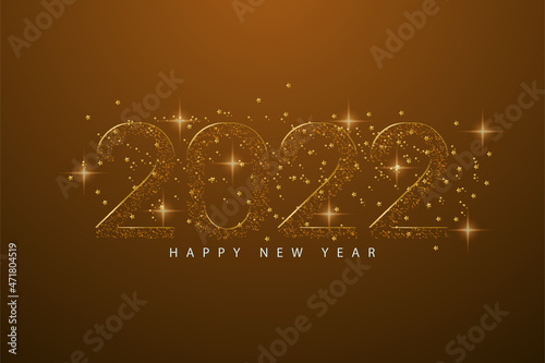 2022 new year background.