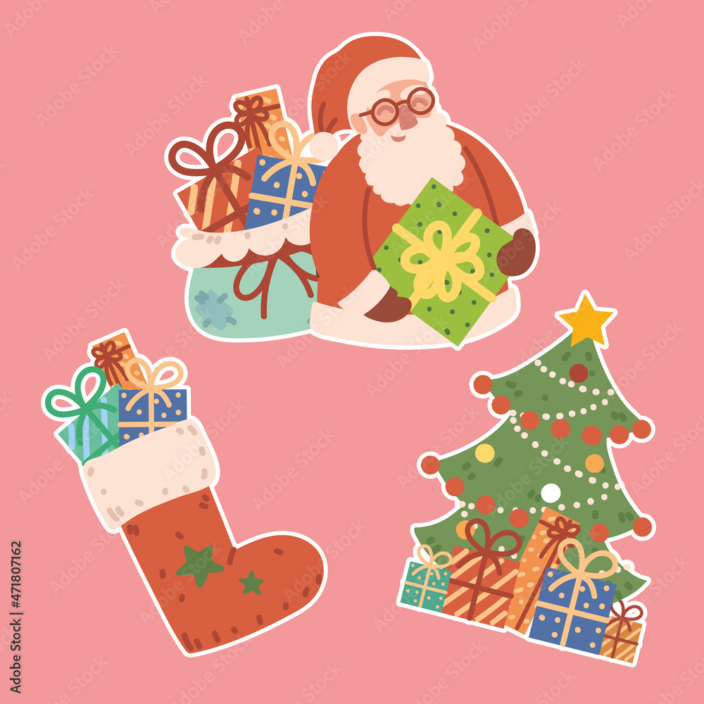 christmas stickers decoration christmas stickers decoration