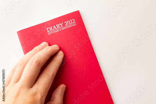 2022年のスケジュール帳・日記と手