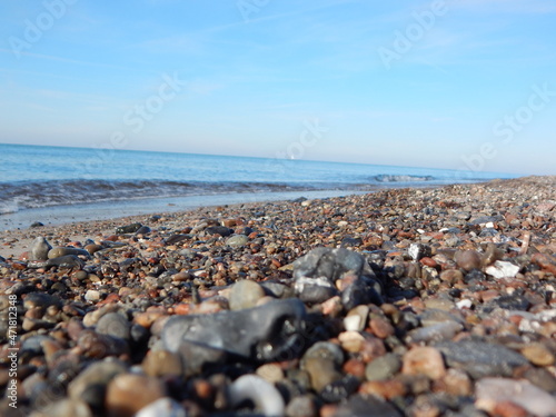 stones on the beach