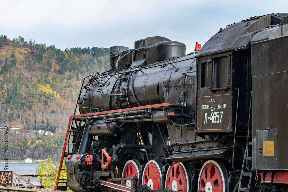 Obraz premium old locomotive