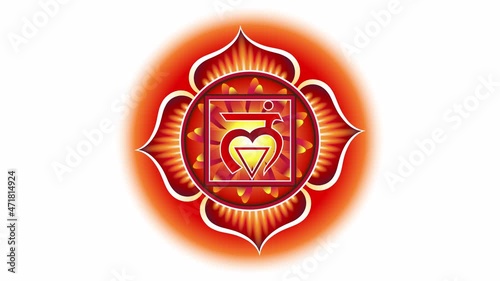 Muladhara-Chakra
Symbolic animation of the rotational movement of the human energy center - the root chakra of MULADHARA. The video is looped and contains the alpha channel. photo