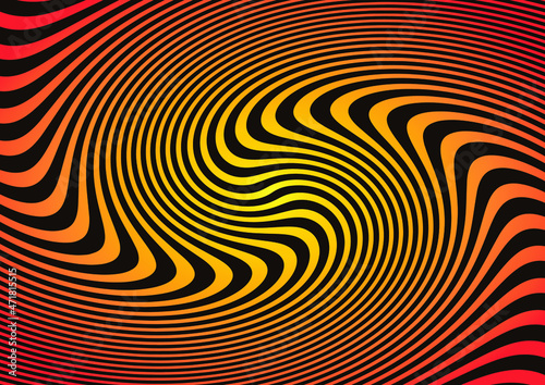 orange gold black abstract background like psychedelic.