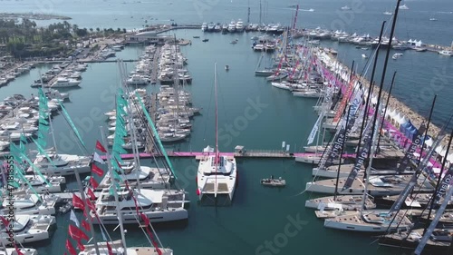Flight over Pointe Croisette Marina