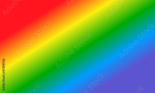 Abstract vector illustration of gradient background in bright rainbow colors