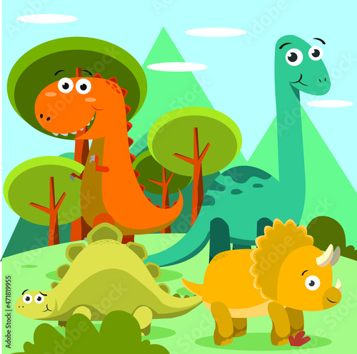 Cartoon Dino