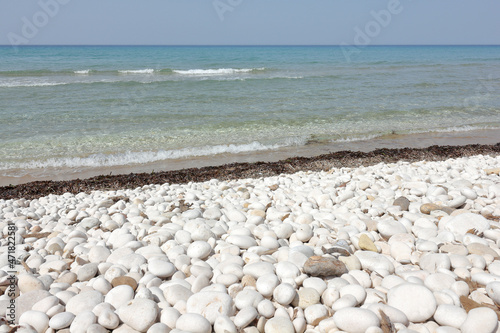 Giache Bianche Beach near Menfi in Sicily photo