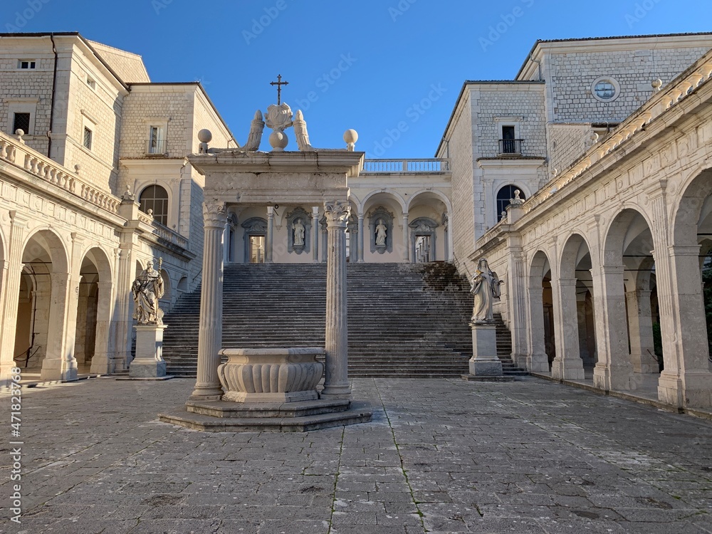 Fototapeta premium Montecassino interior of church