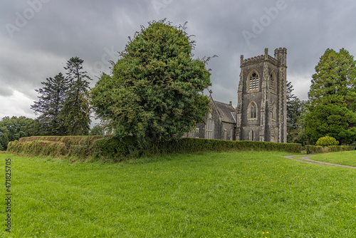 Crom Church, Holy Trinity Church, Derryvore, Upper Lough Erne, County Fermanagh, Northern Ireland photo